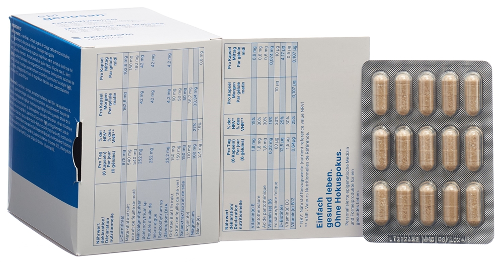 EPIGENOSAN Kaps 180 Stk<br>180 Stück, Kapsel