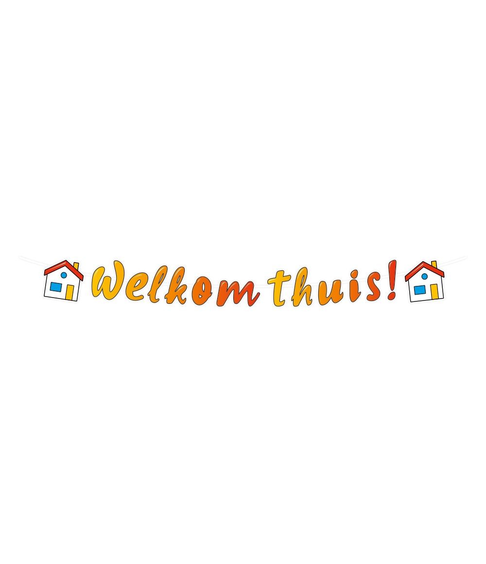 Welkom Thuis Letterslinger 2,5m