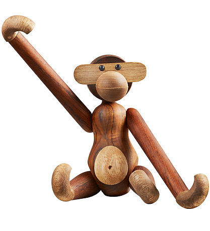 Kay Bojesen Tr?figur - Abe - Mellem - Teak/Limba