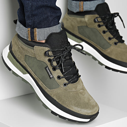 Baskets Field Trekker Low A5S4B Dark Green Suede