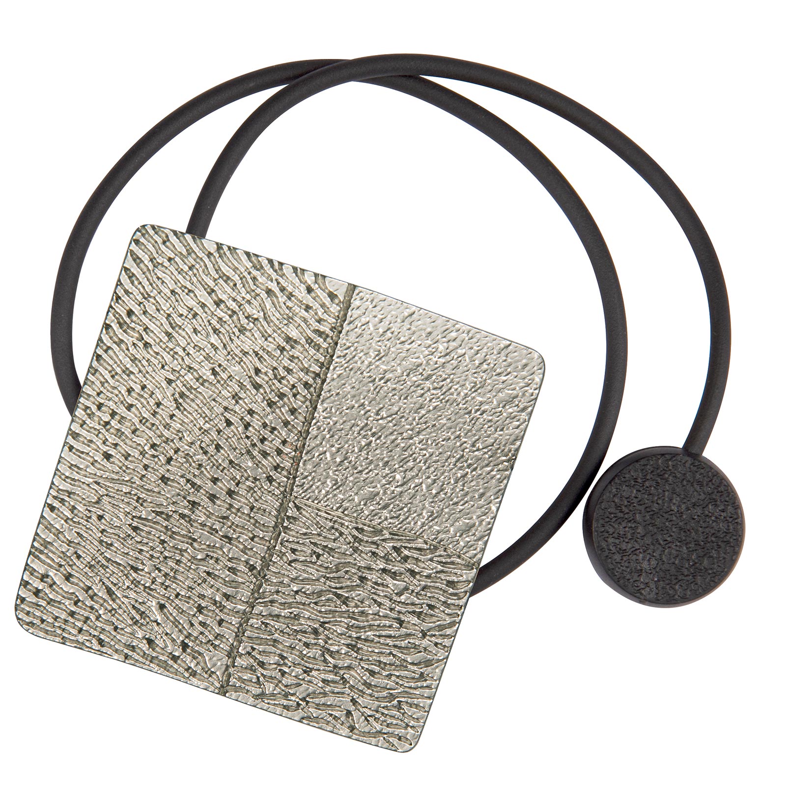 Raffhalter - nickel - eckig - magnetisch
