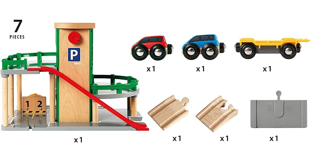 Garage rail et route