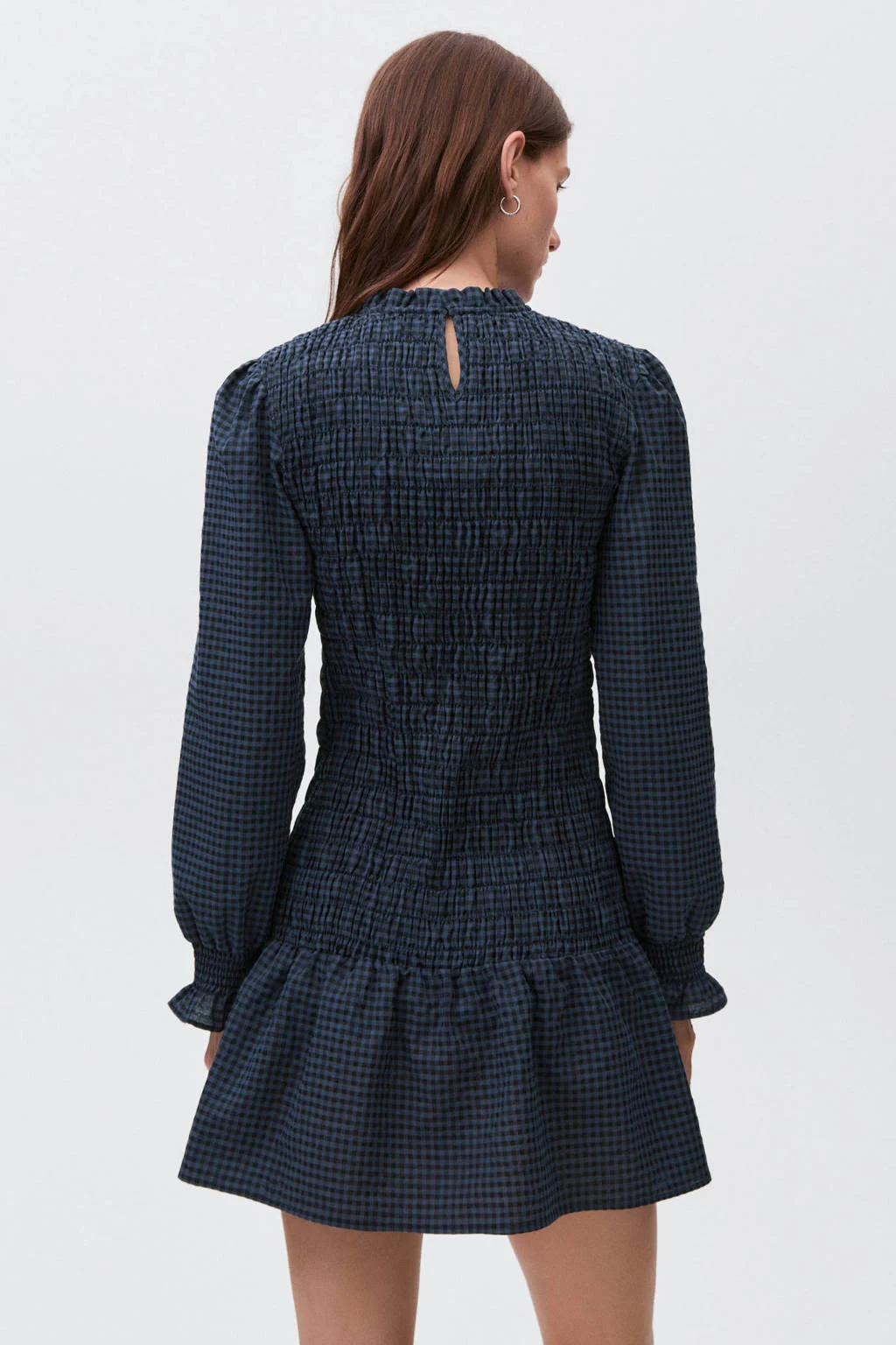 MANGO TEEN korte jurk zwart