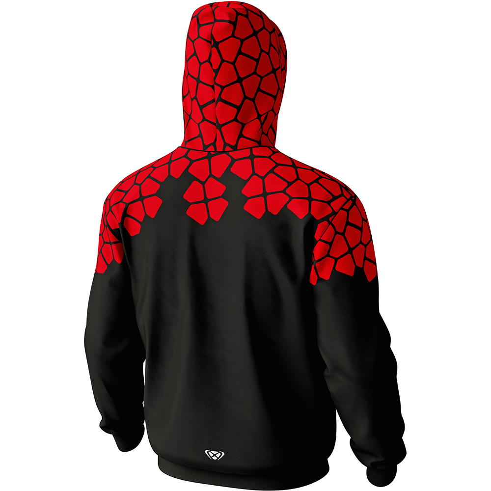 Ixon - Sweat zippé à capuche Takaaki Nakagami 23 Noir / Rouge