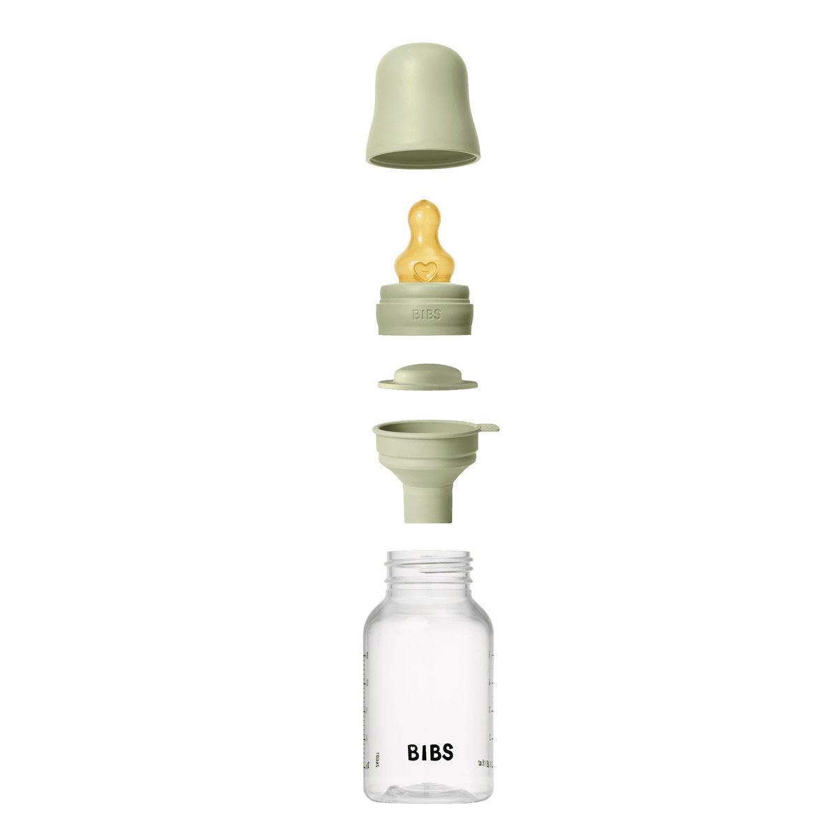 BIBSBIBS   Babyflasche Anti Colic Latex sage 150ml