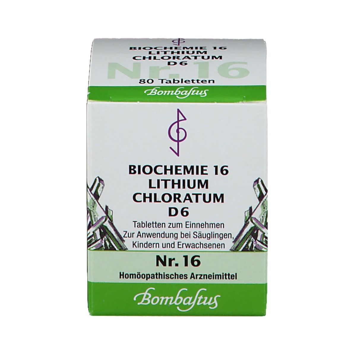 BIOCHEMIE 16 LITHIUM CHLORATUM D6