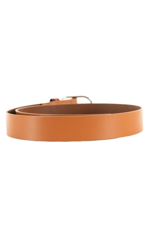 ceinture tommy jeans oval gb8 cognac