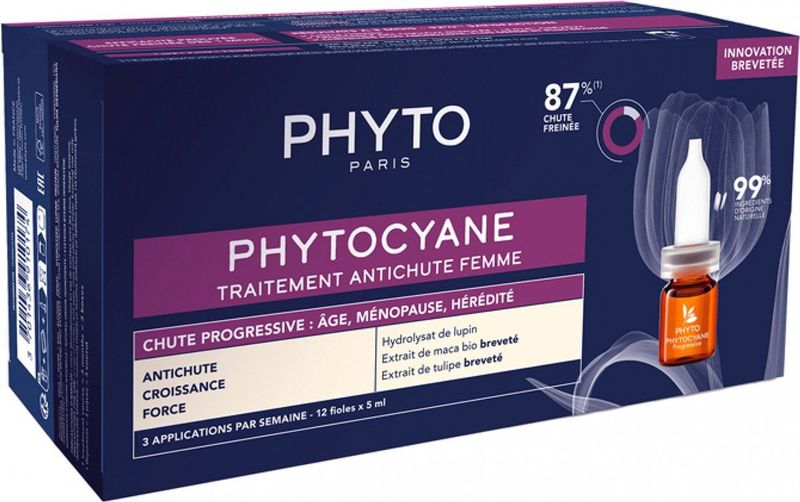 Phyto - Phytocyane - Haargroeimiddel - 12x5ml