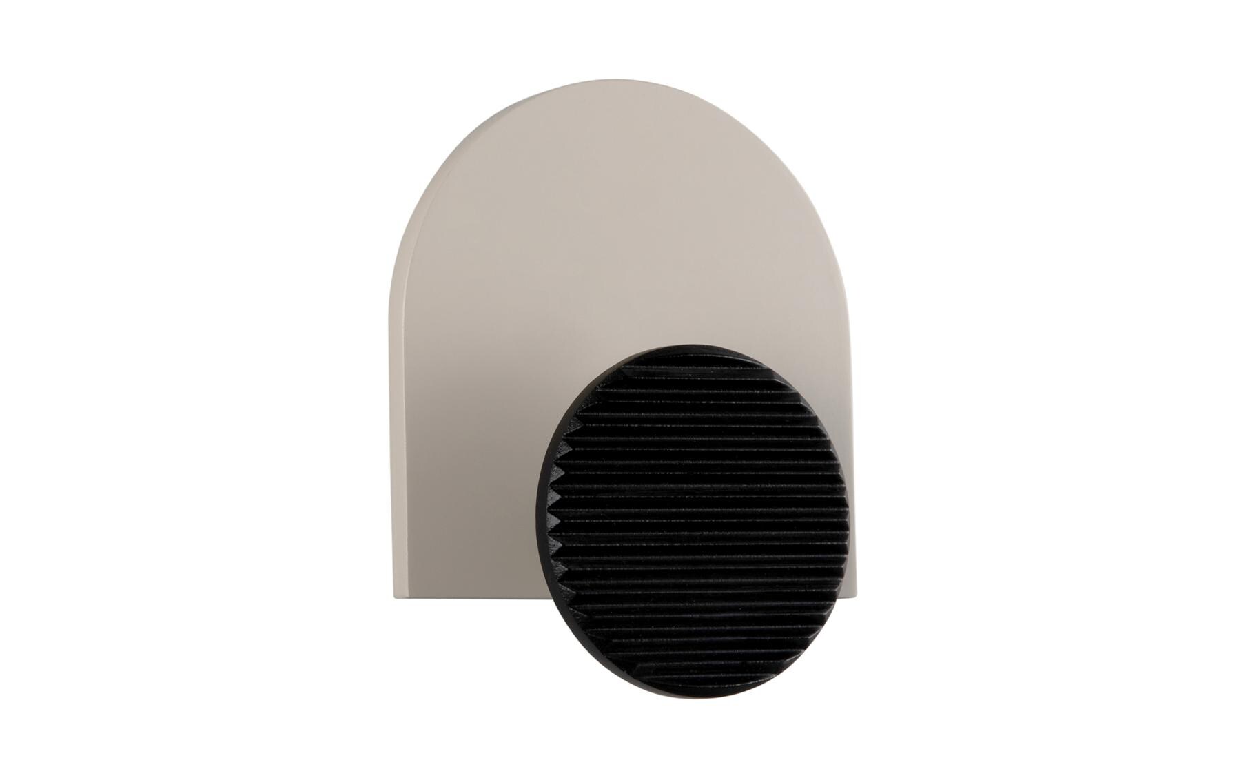 Wandhaken Single Knob, MDF, Warm greyKleiderbügel mit Einzelknopf