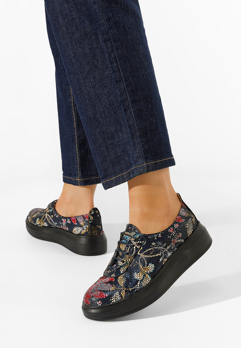 Chaussures casual femme en cuir multicolores Elma  V3