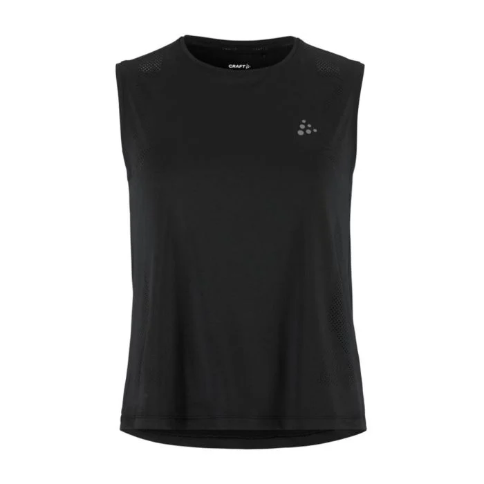 Craft Dame T-shirts Adv Charge Perforated Tank Top Sort