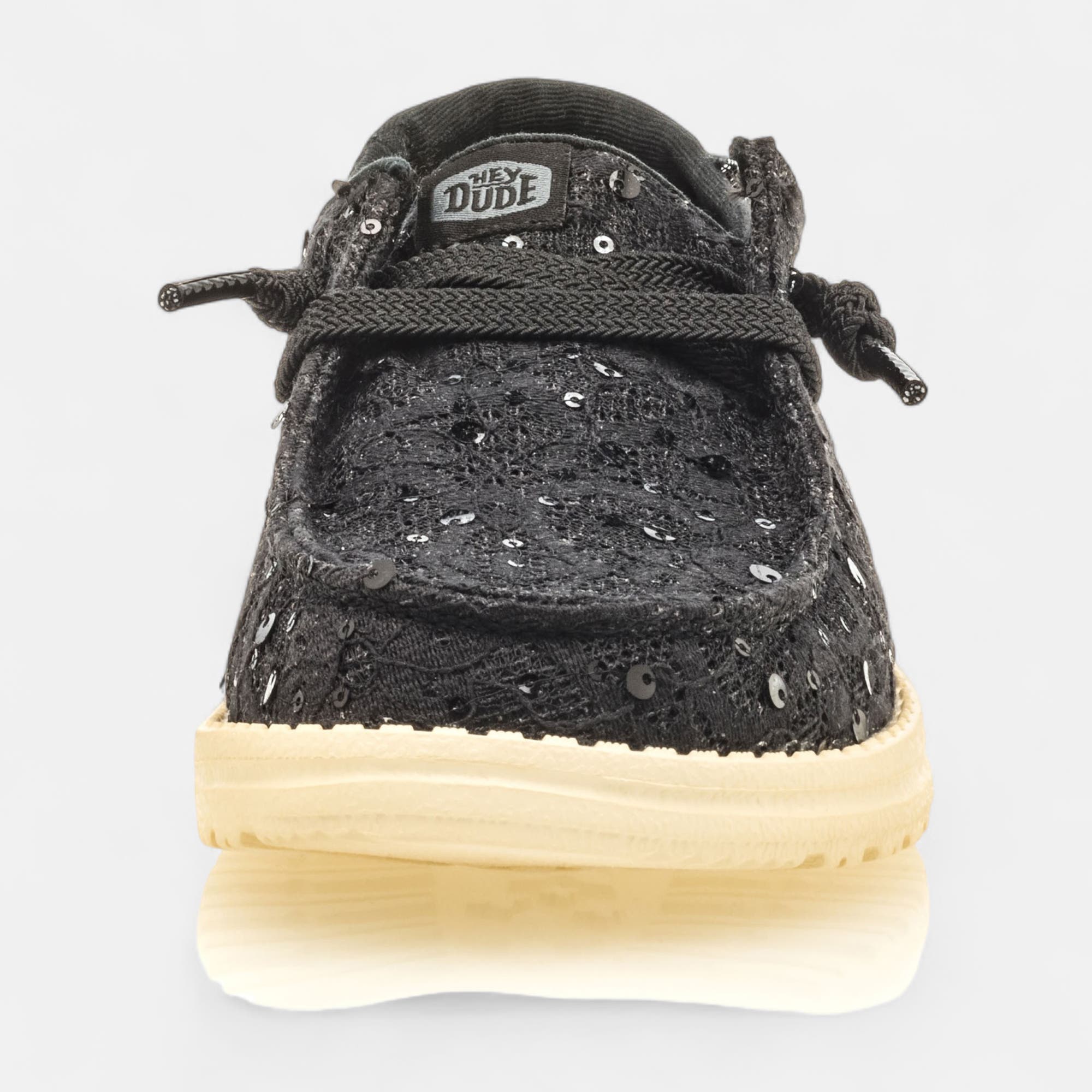 Baskets en toile Femme noir