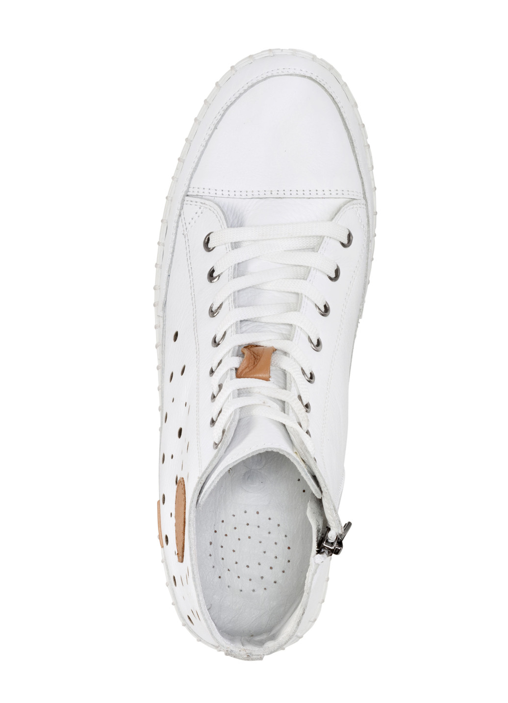 Gemini Schnür-Bootie mit luftiger Perforation und Lederapplikation