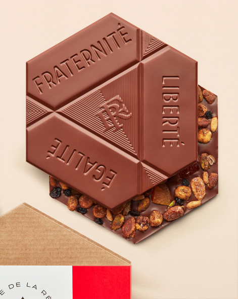L'Hexa-Français Mendiant Chocolat au Lait 45% | Le Chocolat Alain Ducasse 180g