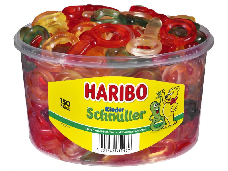 Haribo Kinder Schnuller 150 Stück XXL Packung Fruchtgummis