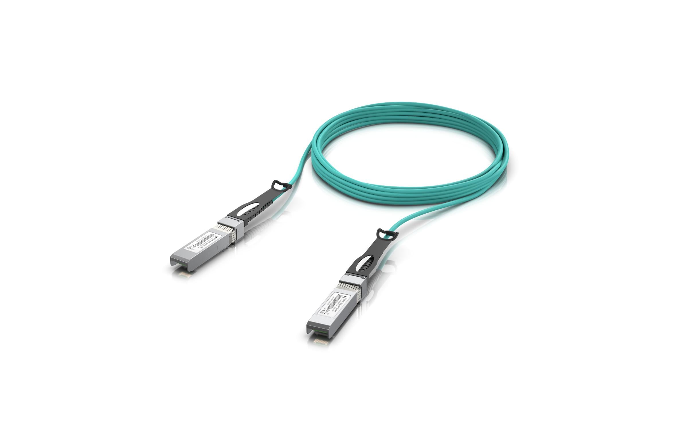 Direct Attach Kabel UACC-AOC-SFP10-5M SFP+/SFP+ 5 mSFP+-Direct Attach Kabel mit grosser Reichweite und einer maximalen Durchsatzrate von 10 Gbps.