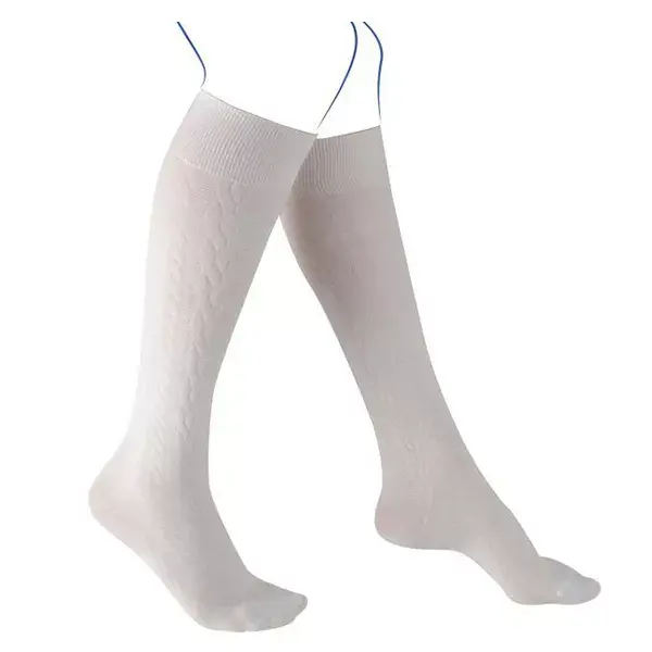 Meias Venoflex Fast Wool, Classe 3 Longas, Tamanho 1, Cru