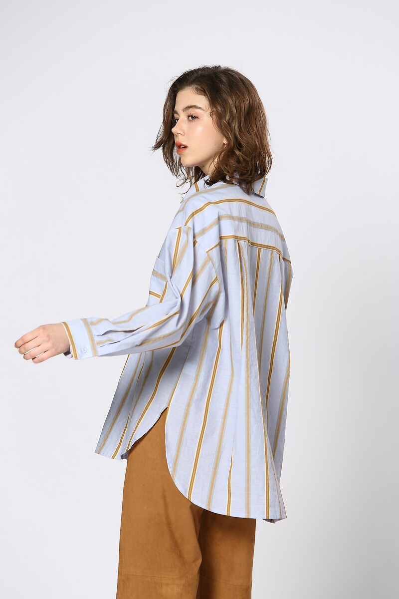 ATÉ BREVE<br>Blusa listrada
