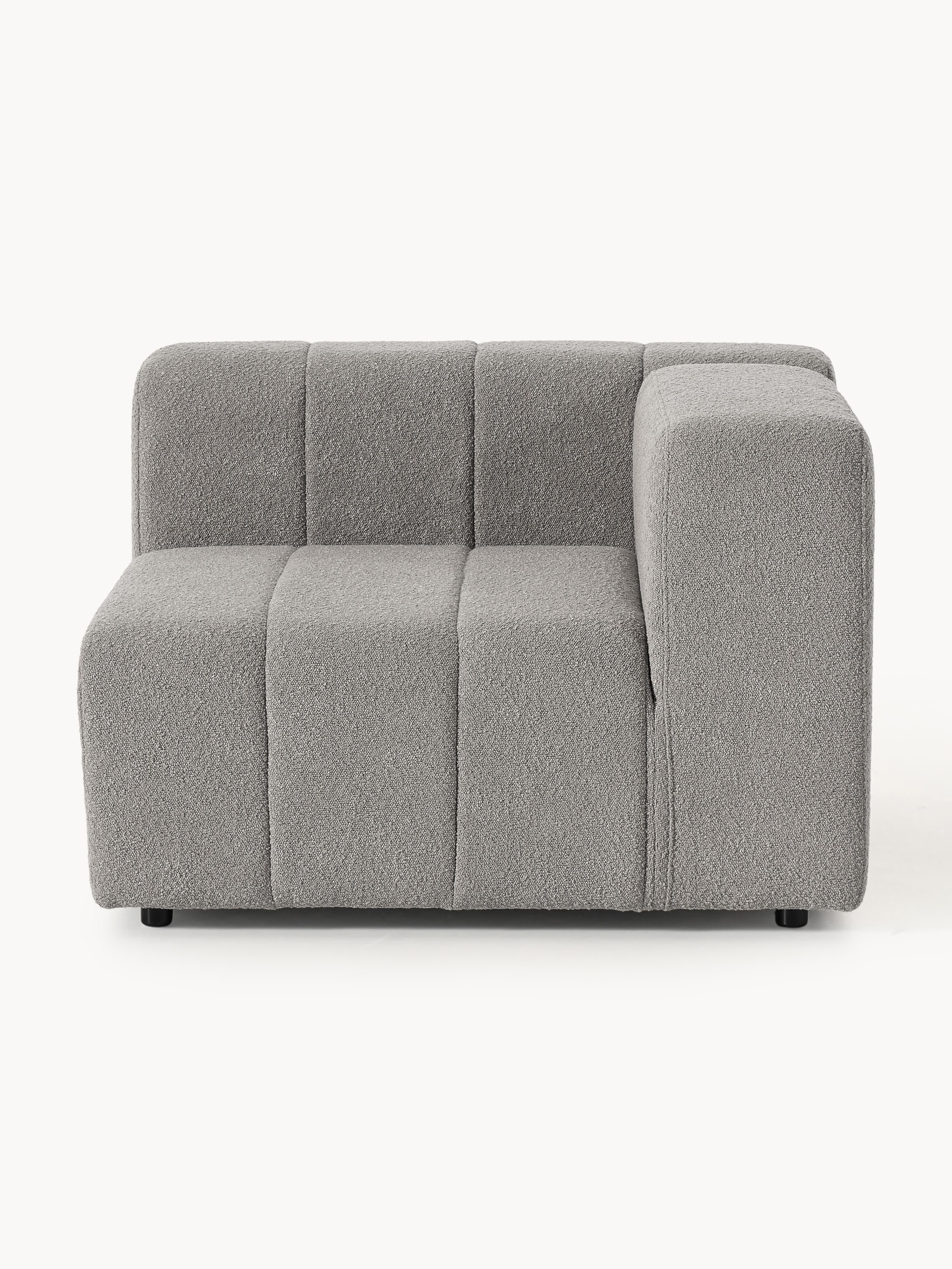 Bouclé hoekmodule Lena