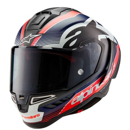 Casque Alpinestars Supertech R10 Team - Carbone / Bleu
