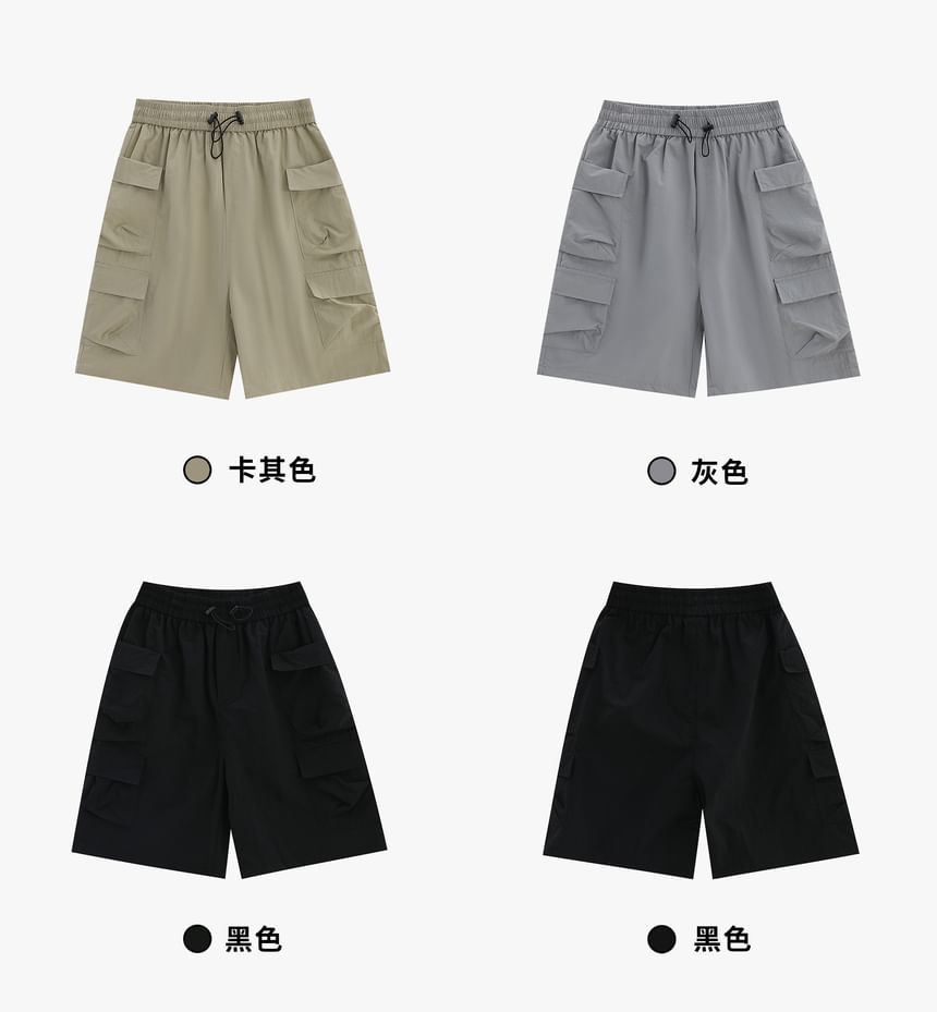 Banash - Cargoshorts met middelhoge taille
