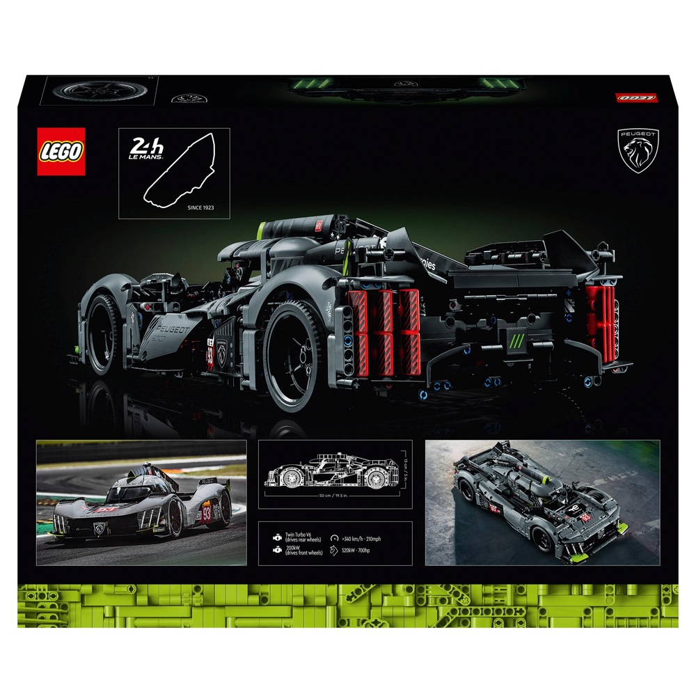 LEGO Technic 42156 Peugeot 9x8 24h Le Mans Hybrid-Hypercar