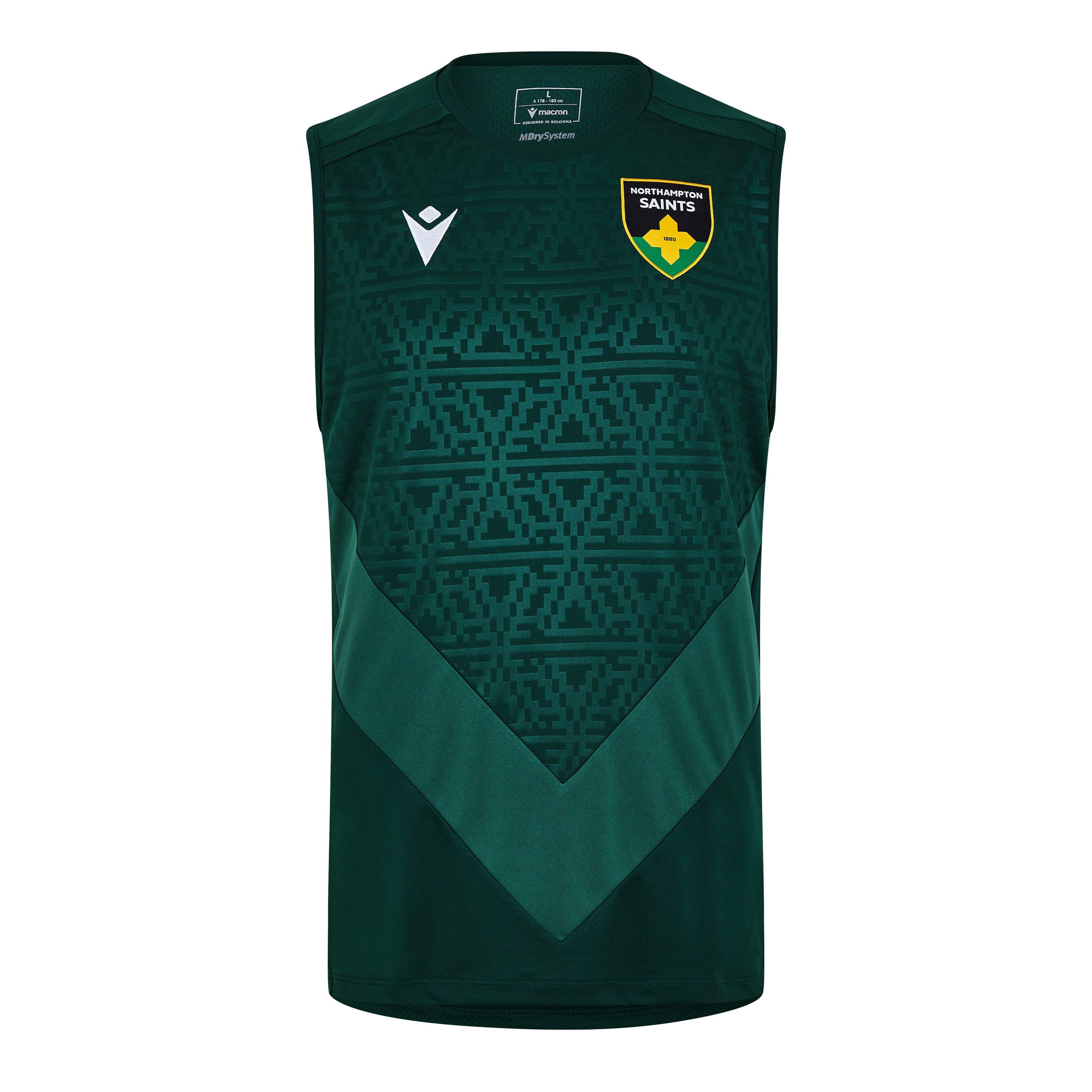 Macron Northampton Saints Training Vest 2024 2025 Adults