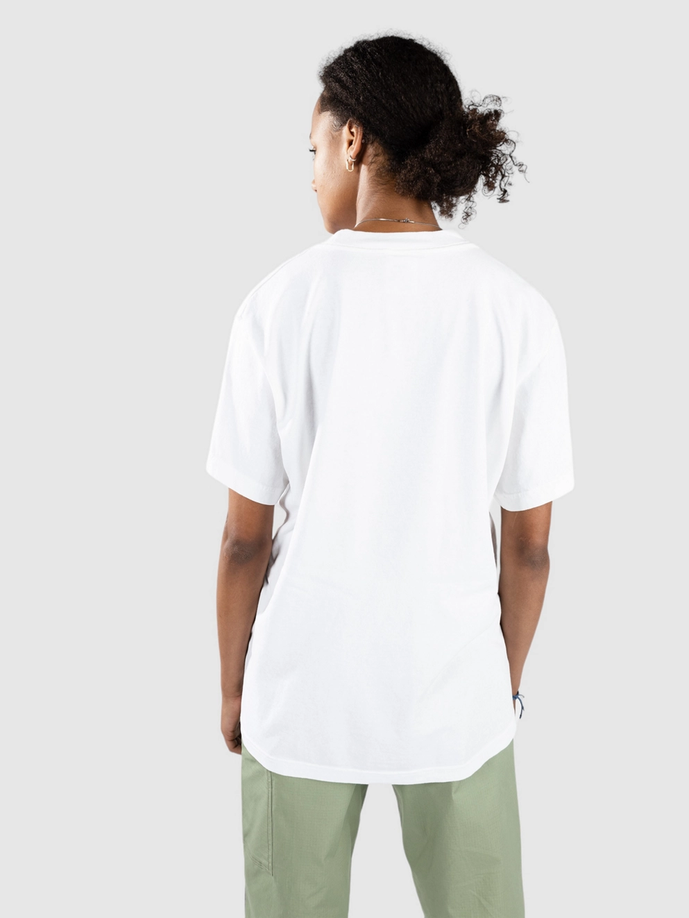 Shaka Wear 6.5 Max Heavyweight Garment Dye Reverse T-Sh white