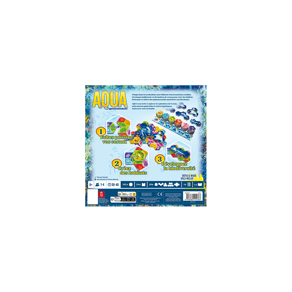 Aqua - Le jeu de la biodiversité marine - Occasion