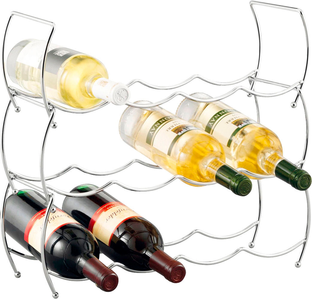 Zeller Present Weinregal Set, 3 Stk. tlg. Lückenlos dank 3-tlg. Mengenanpassung