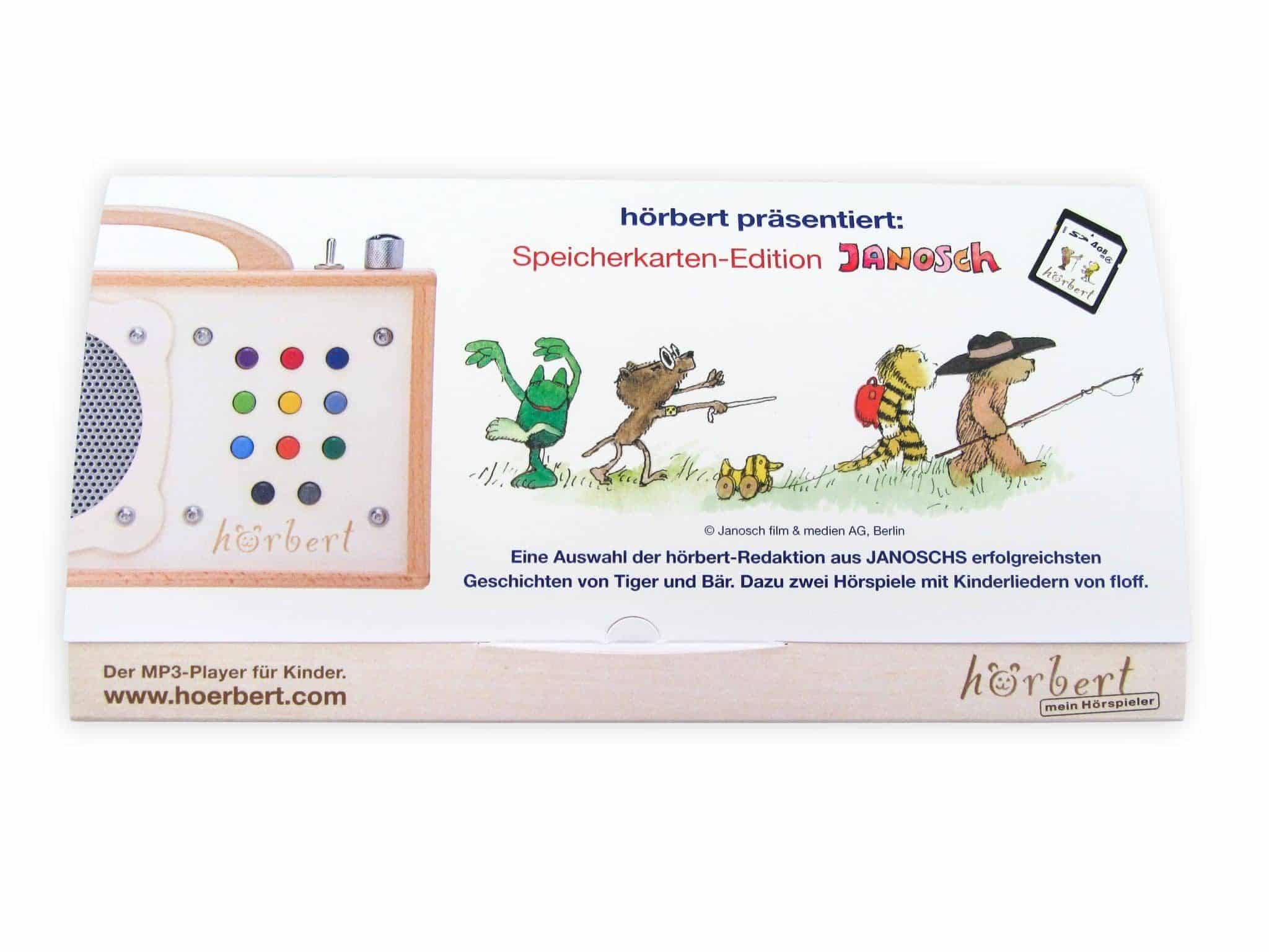 Speicherkarte für hörbert – JANOSCH