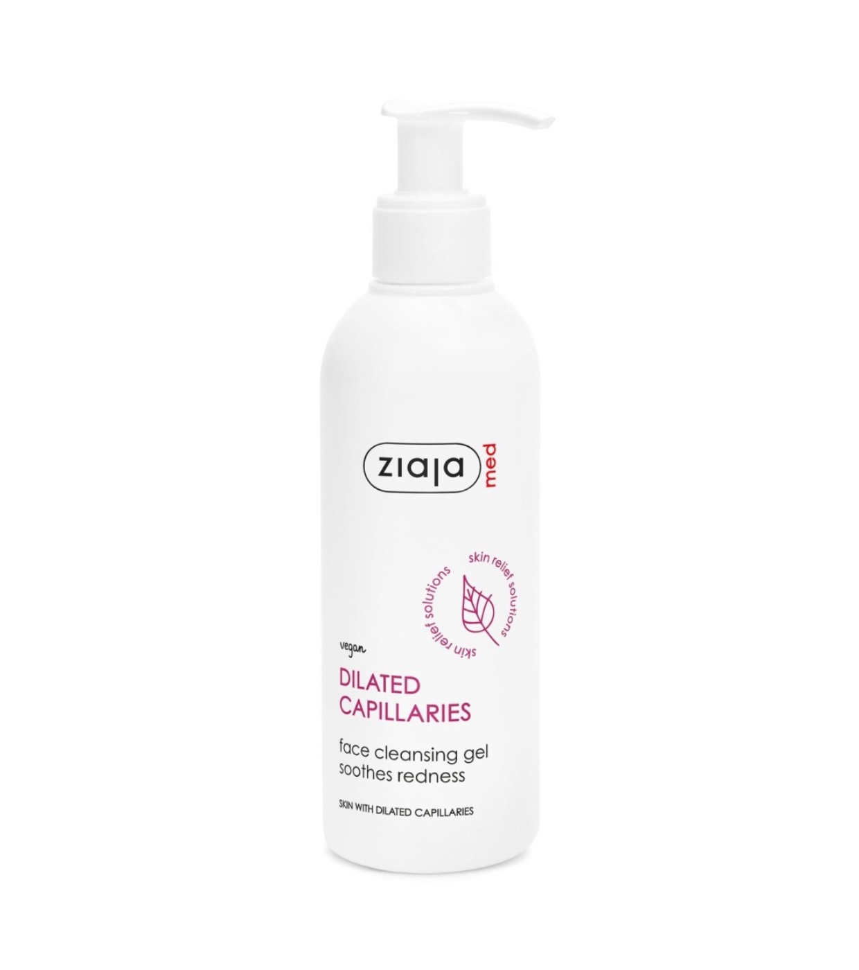 Ziaja Med - *Capilares Dilatados* - Gel de limpeza facial para pele sensível