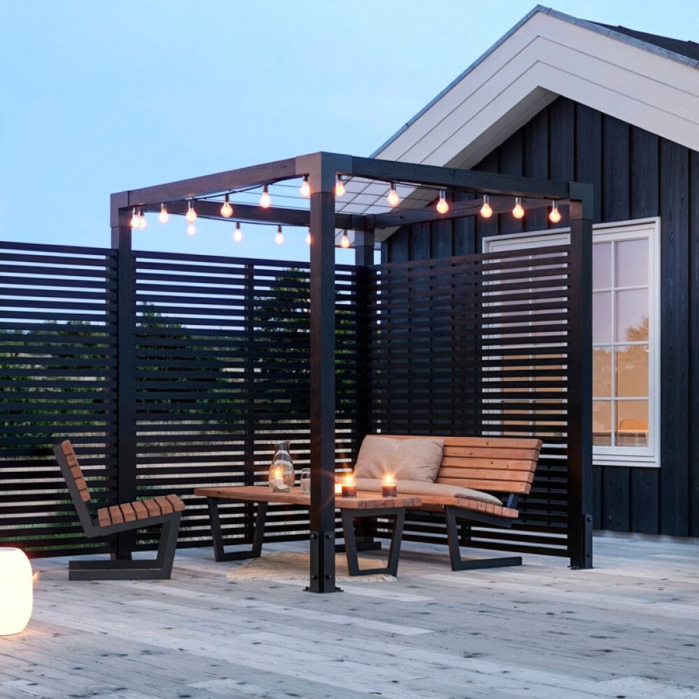 PERGOLA PLUS DAYLIFE MODEL 5 SVART