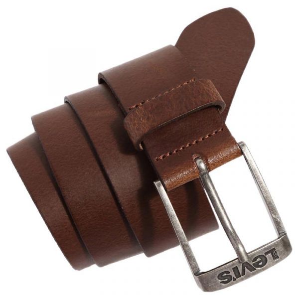 Levis Accessories Cinto New Duncan Dark Brown 115 cm