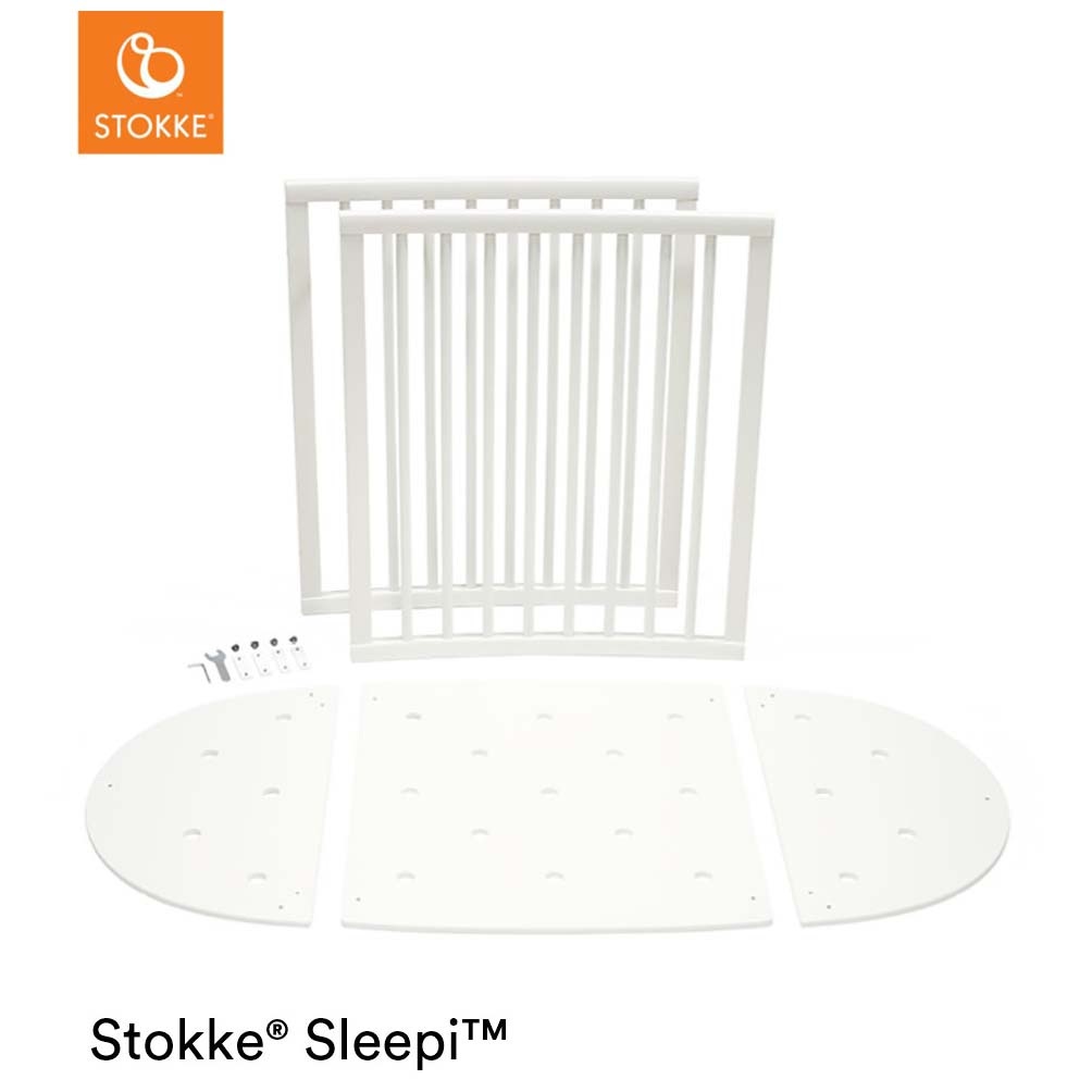 Stokke Sleepi uitbreidingsset wit - meubels - Prénatal