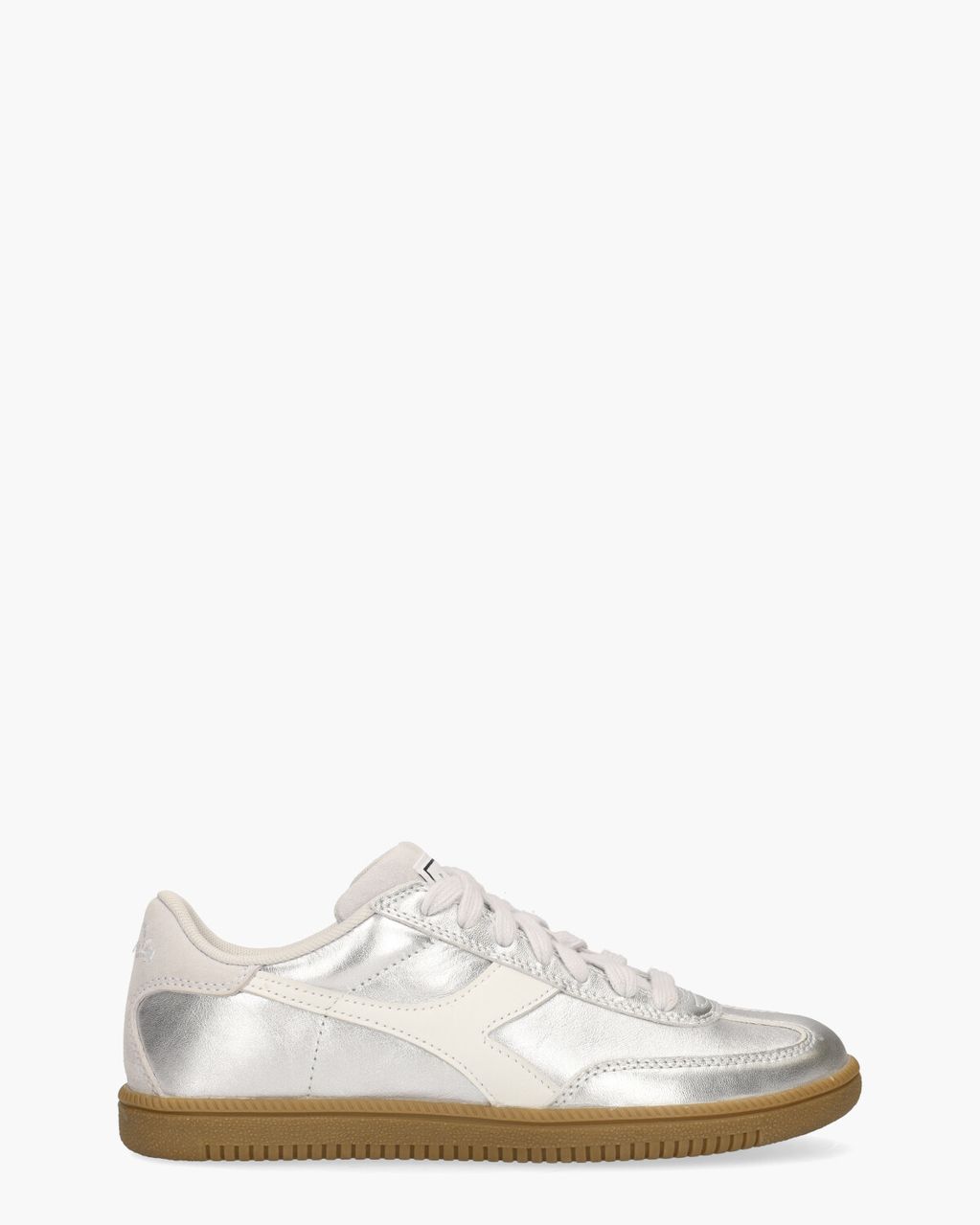 Diadora Sport Trainer Metallic Zilver Damessneakers