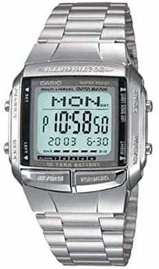 Casio - DATABANK - Digitaal Horloge - Zilver - 38 mm