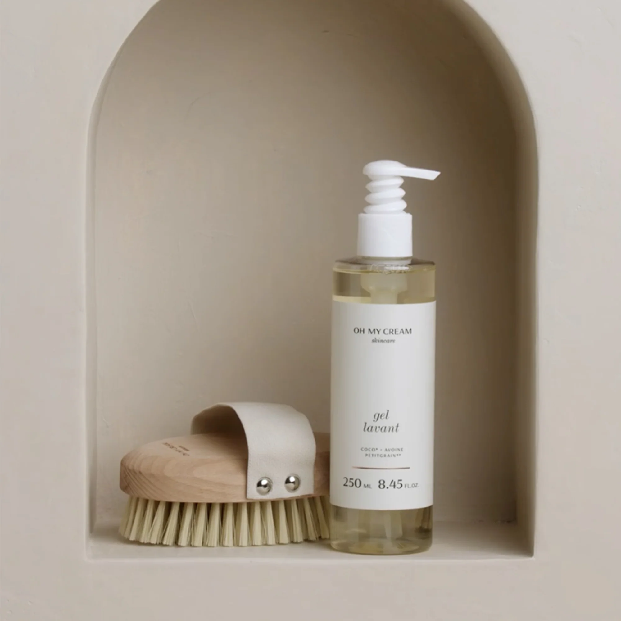 Oh My Cream Skincare Brosse à Sec Corps