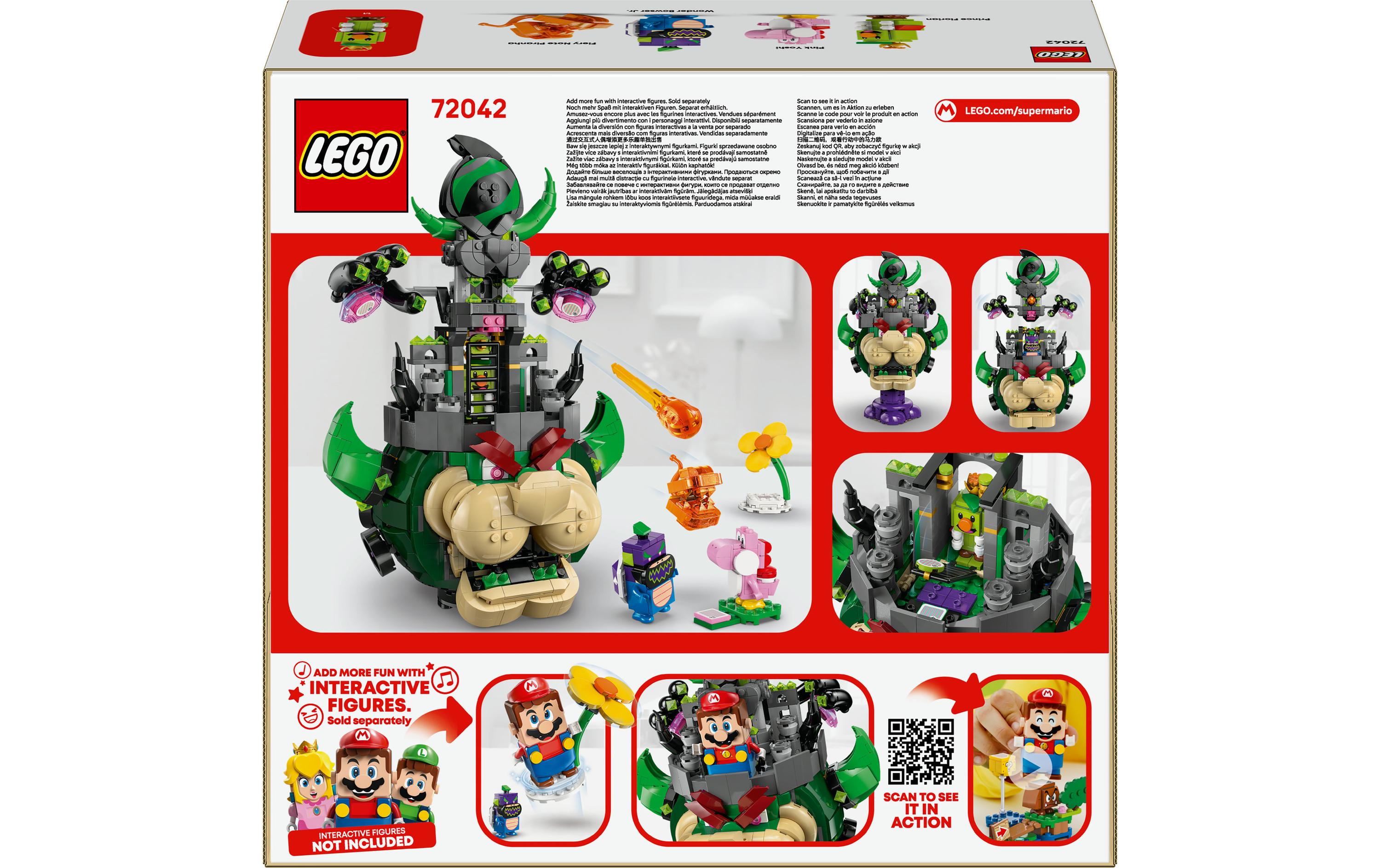 Super Mario Prinz Florian und Schloss-Bowser 72042Interaktiver Spielspass