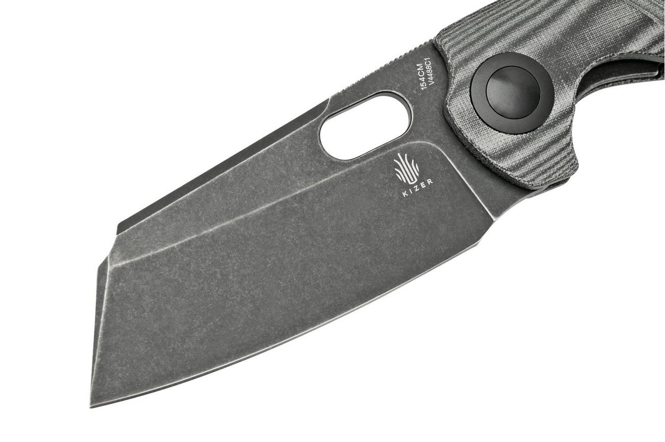 Kizer Vanguard C01C, 154CM, Micarta V4488C1 zakmes