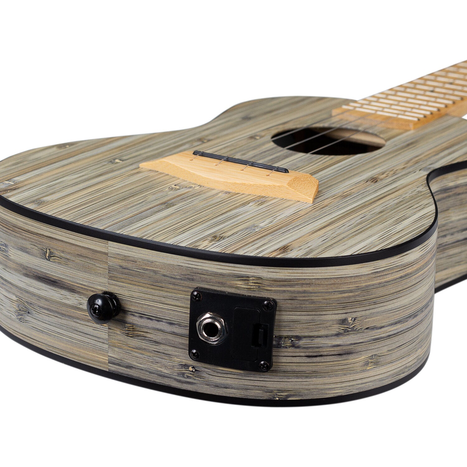 Cascha HH 2315E Bamboo Graphite E/A sopraan ukelele set