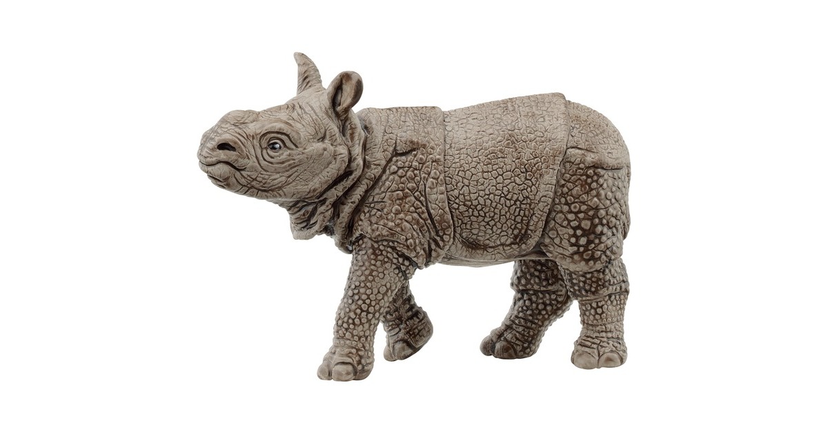 SchleichWild Life - Indische neushoornbaby speelfiguur