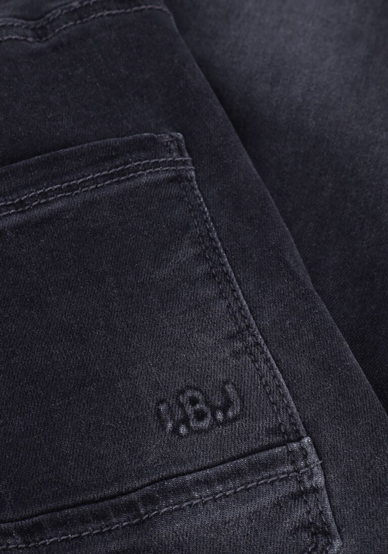 INDIAN BLUE JEANS zwarte indian blue jeans slim fit jeans black jay tapered fit