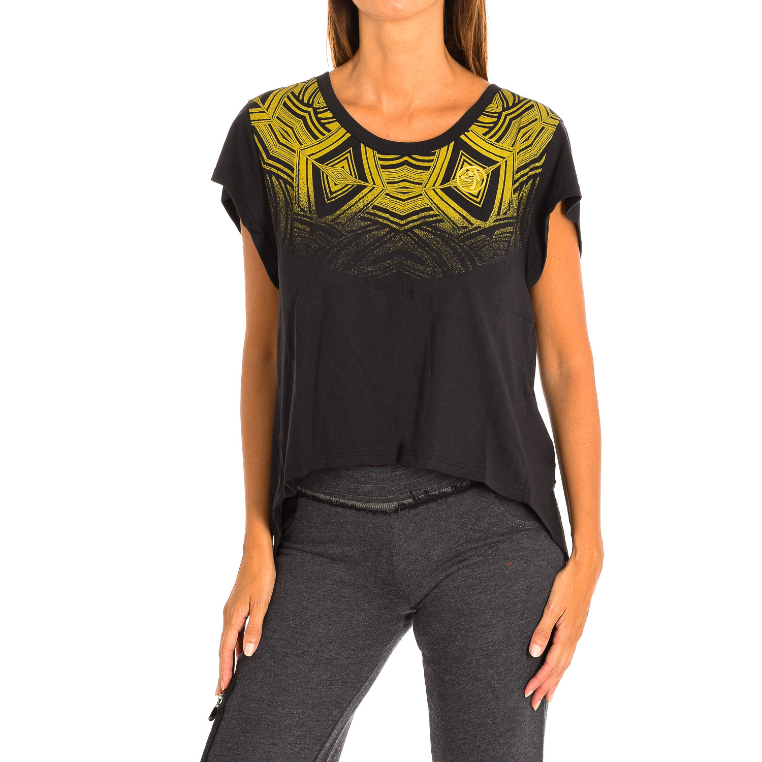 Camiseta esportiva Zumba com mangas Z1t00570