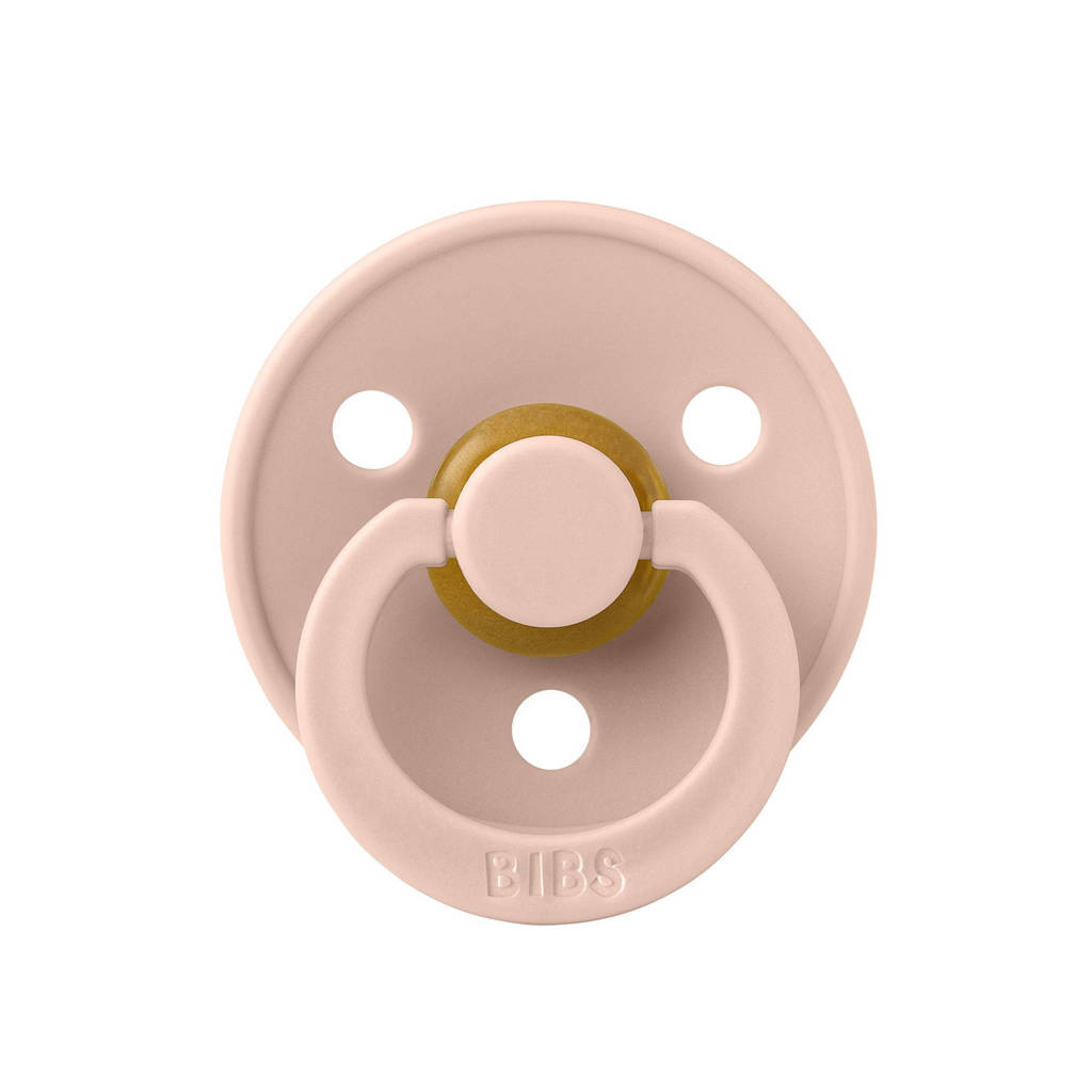 fopspeen - maat 1 - Ivory / Blush (2 stuks)