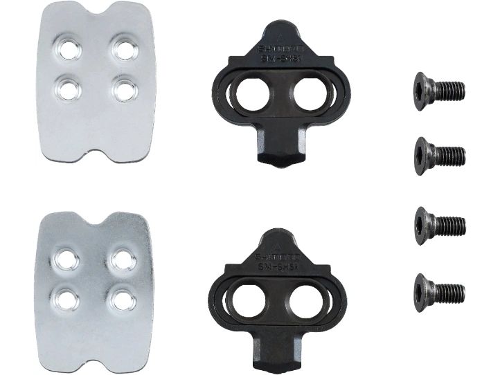Shimano Schuhplatten SM-SH51 SPD Schuhplattensatz SM-SH51 SPD
