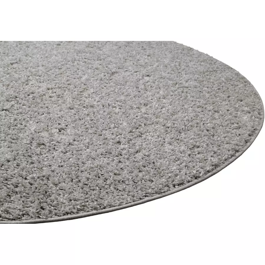 Wecon home basics Hochflorteppich Greta hellgrau