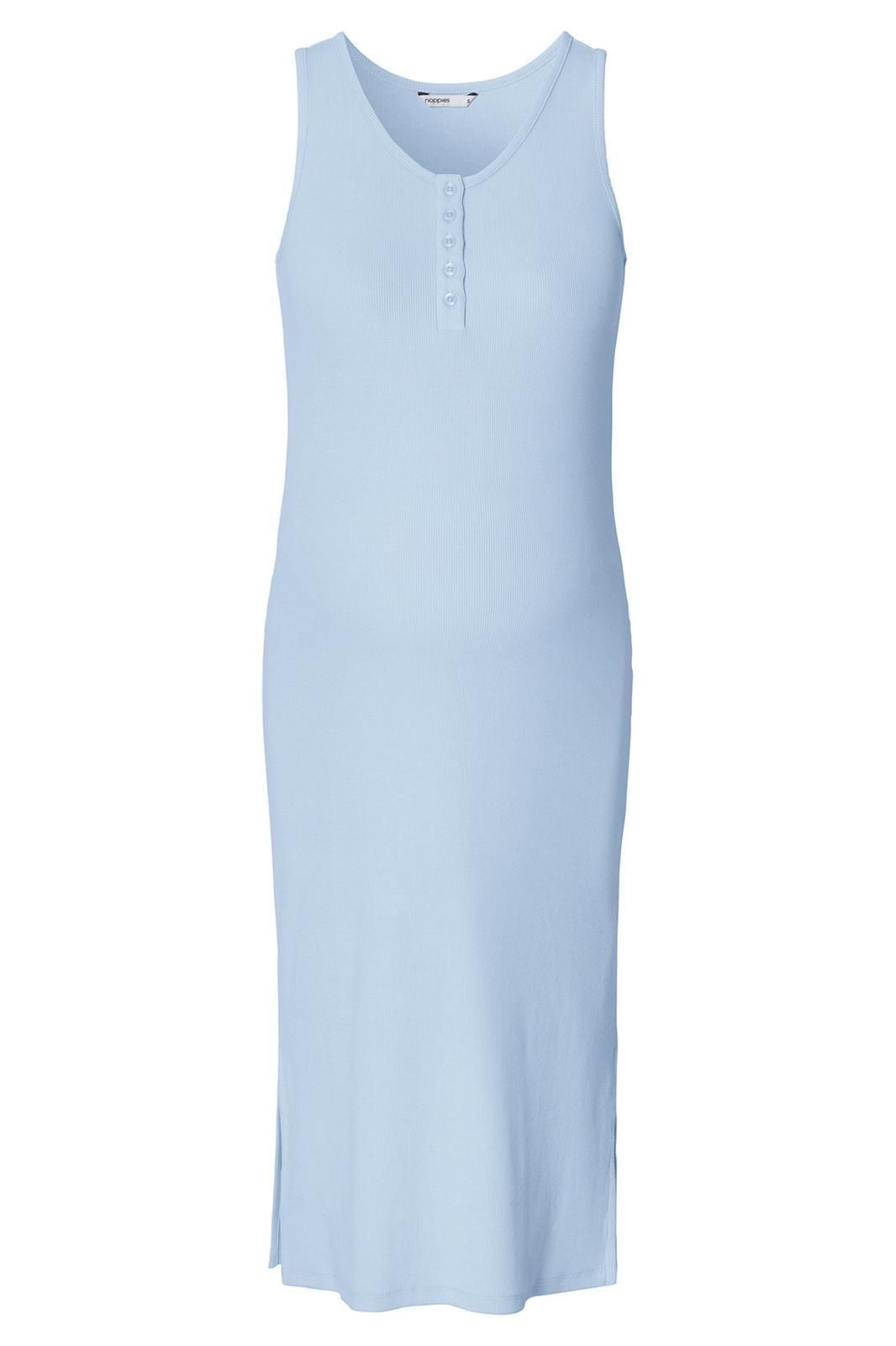 Noppies Maternity Jurk met voedingsfunctie Estrella - Light Sky