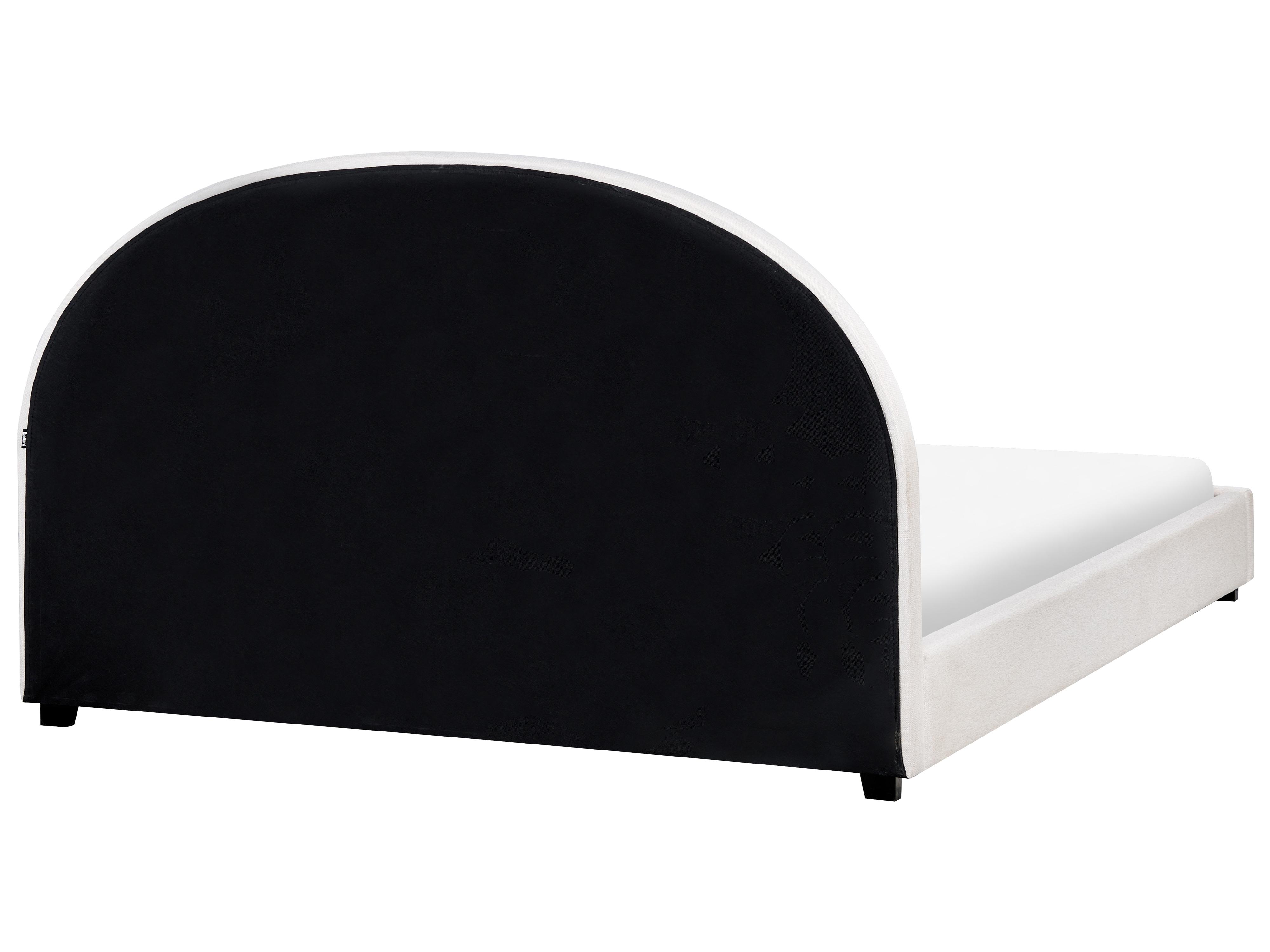Bed Stof VAUCLUSE 180 x 200 cm Gebroken wit