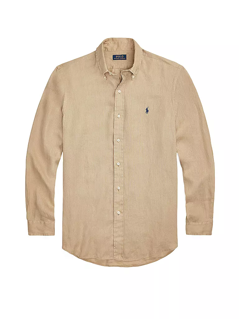 POLO RALPH LAUREN Leinenhemd beige